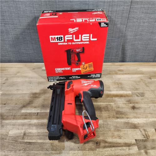 HOUSTON LOCATION - AS-IS (APPEARS LIKE NEW) Milwaukee M18 Fuel 18V Brushless 18-Gauge Brad Nailer 2746-20 (Bare Tool)
