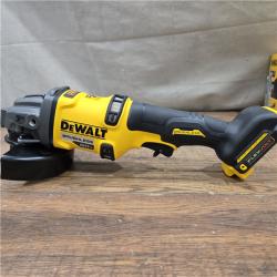 AS-IS DEWALT 60V MAX Cordless Brushless 4.5 in. to 6 in. Small Angle Grinder with Kickback Brake (Tool Only)