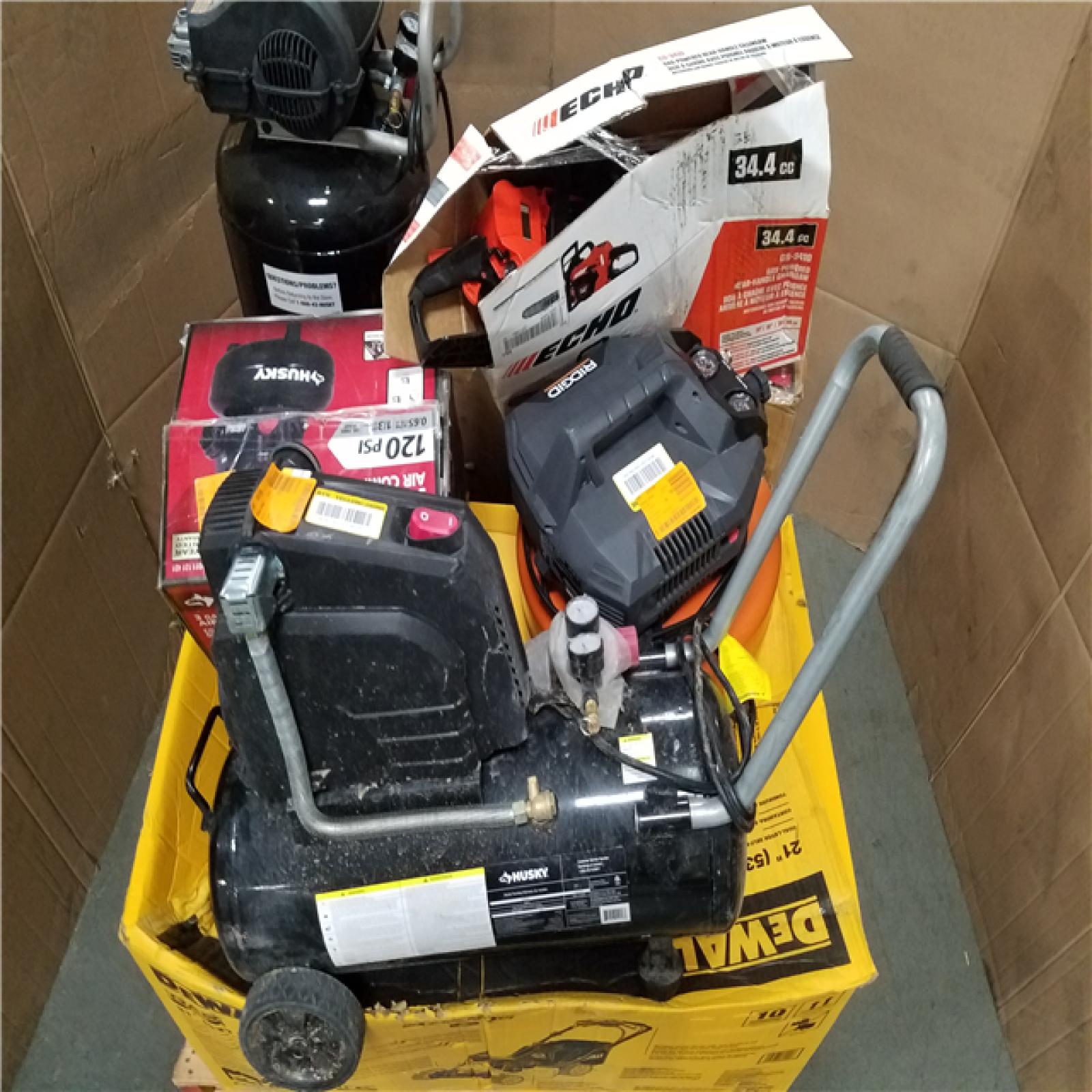 CALIFORNIA AS-IS OUTDOOR POWER EQUIPMENT