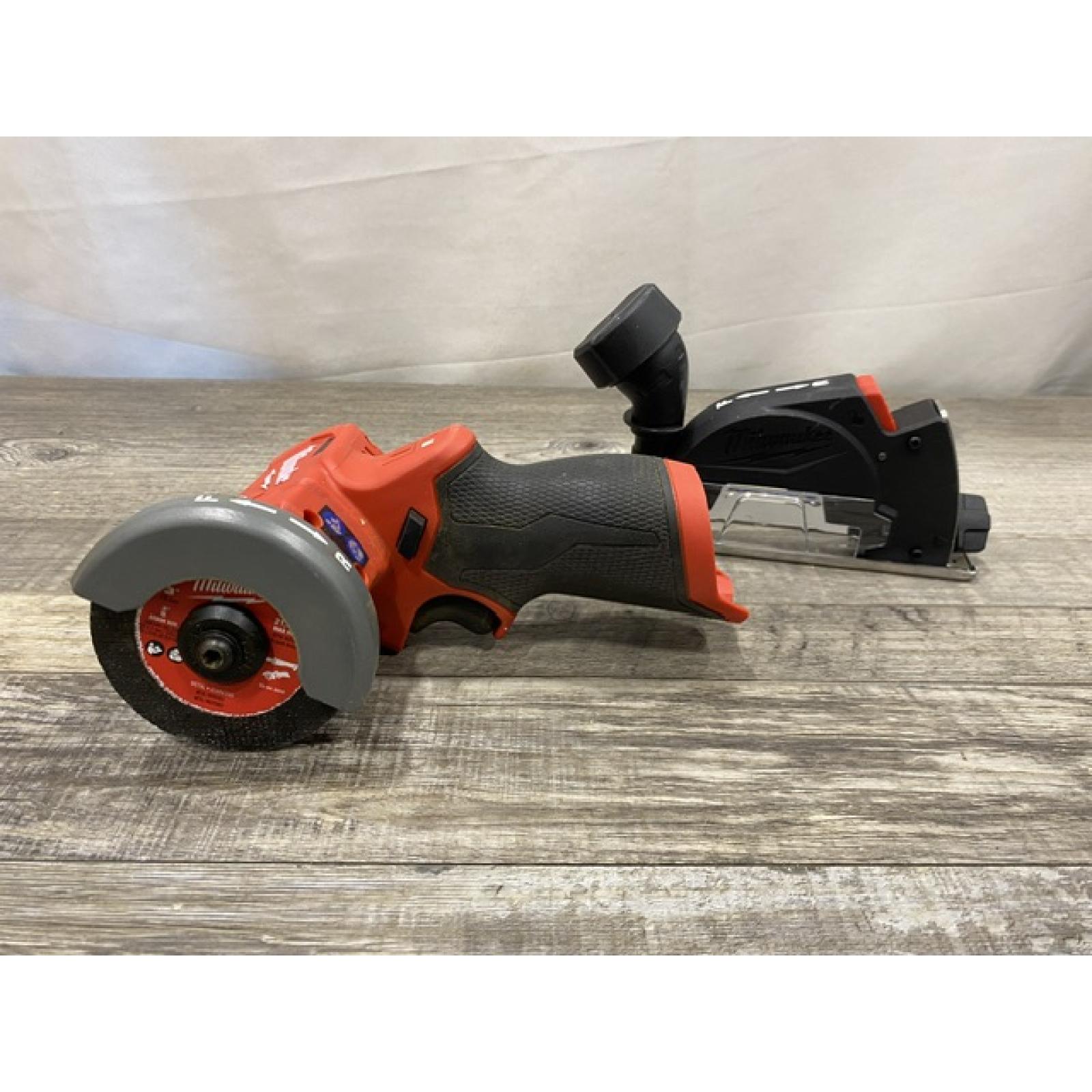 AS-IS Milwaukee FUEL 12V Lithium-Ion Brushless Cordless 3 in. Cut Off Saw (Tool-Only)