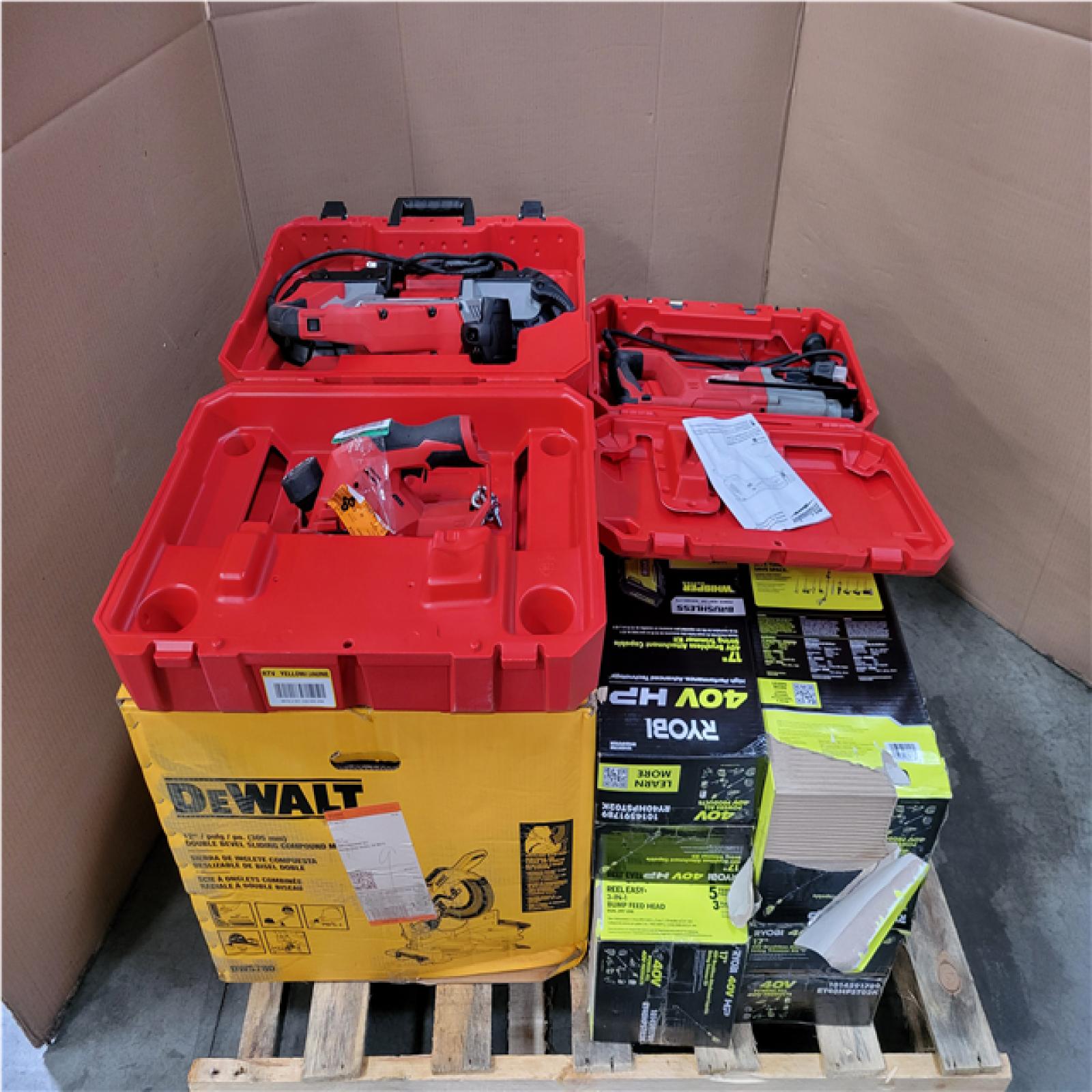 CALIFORNIA AS-IS TOOL PALLET