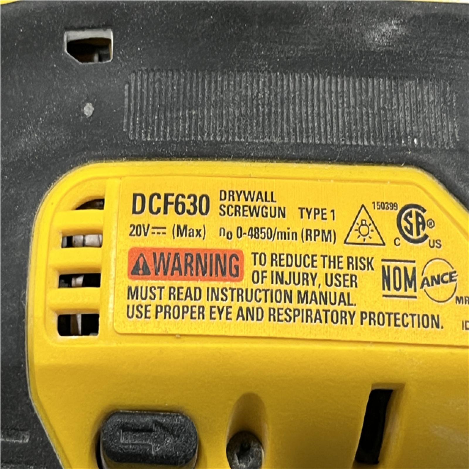 AS-IS DEWALT XR 20V MAX Lithium-Ion Cordless Brushless Screw Gun (Tool Only)
