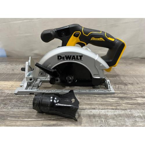 AS-IS DEWALT 20V MAX Cordless Brushless 6-1/2 in. Sidewinder Style Circular Saw (Tool Only)