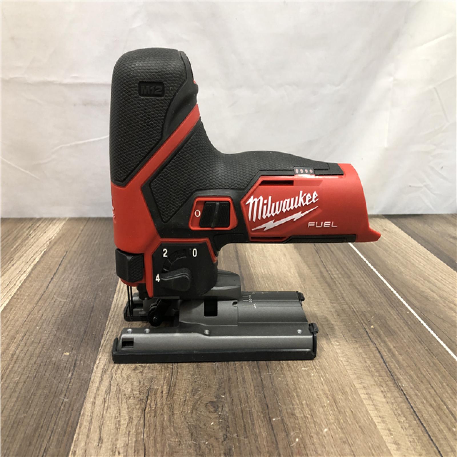 AS-IS Milwaukee 12V Fuel Lithium-Ion Cordless Jig Saw (Tool-Only)