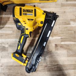 HOUSTON LOCATION - AS-IS DEWALT 20V MAX XR Lithium-Ion Cordless 2-1/2 in. 15-Gauge Finish Nailer Kit