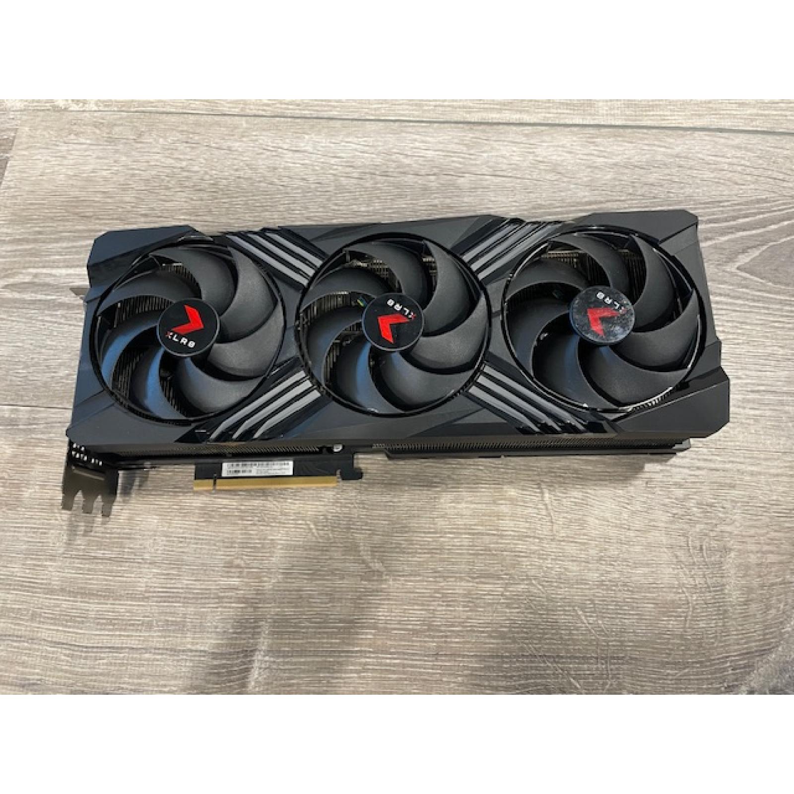 AS-IS PNY GeForce™ RTX 4090 24GB XLR8 Gaming VERTO EPIC-X RGB Overclocked Triple Fan Graphics Card