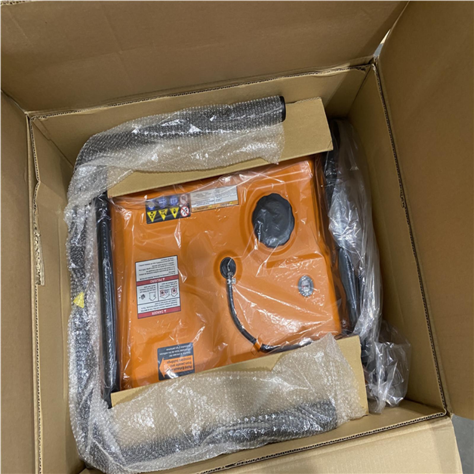 Dallas Location - As-Is  Generac Generac GP Series 9 500 Watt (120 / 240V) Electric Button / Recoil Start Tri-Fuel Portable Generator