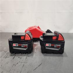AS-IS- Milwaukee M18 18-Volt Lithium-Ion XC Starter Kit with Two 5.0Ah Batteries and Charger