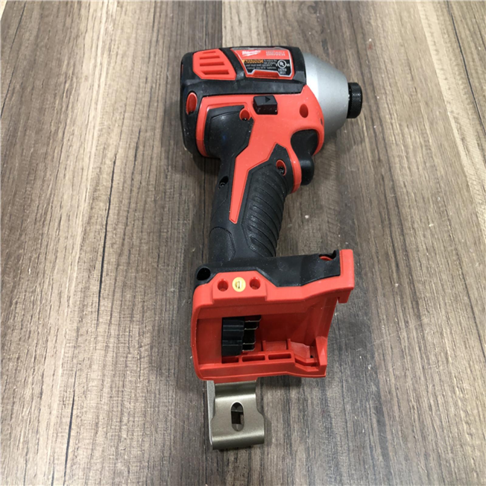 AS-IS Milwaukee 18V Lithium-Ion Cordless 1/4 in. Hex Impact Driver (Tool-Only)