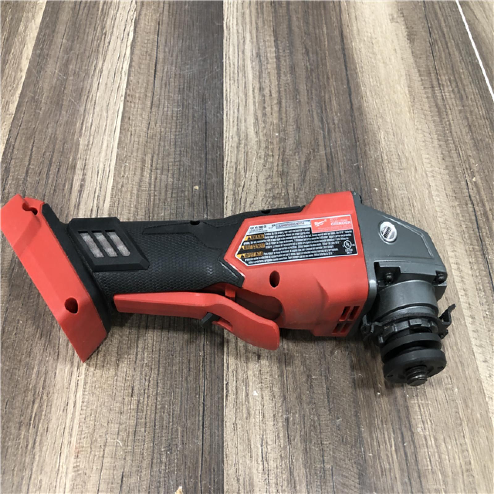 AS-IS Milwaukee FUEL 18V Lithium-Ion Brushless Cordless 4-1/2 in./5 in. Grinder w/Paddle Switch (Tool-Only)