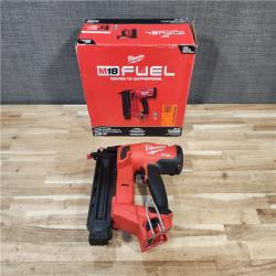 HOUSTON LOCATION - AS-IS Milwaukee FUEL 18-Volt Lithium-Ion Brushless Cordless Gen II 18-Gauge Brad Nailer (Tool-Only)