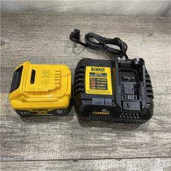 AS-IS DEWALT 20V MAX Lithium-Ion 6.0 Ah Battery and Charger