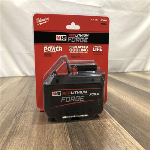 AS-IS Milwaukee 18V Lithium-Ion REDLITHIUM FORGE XC 8.0 Ah Battery Pack