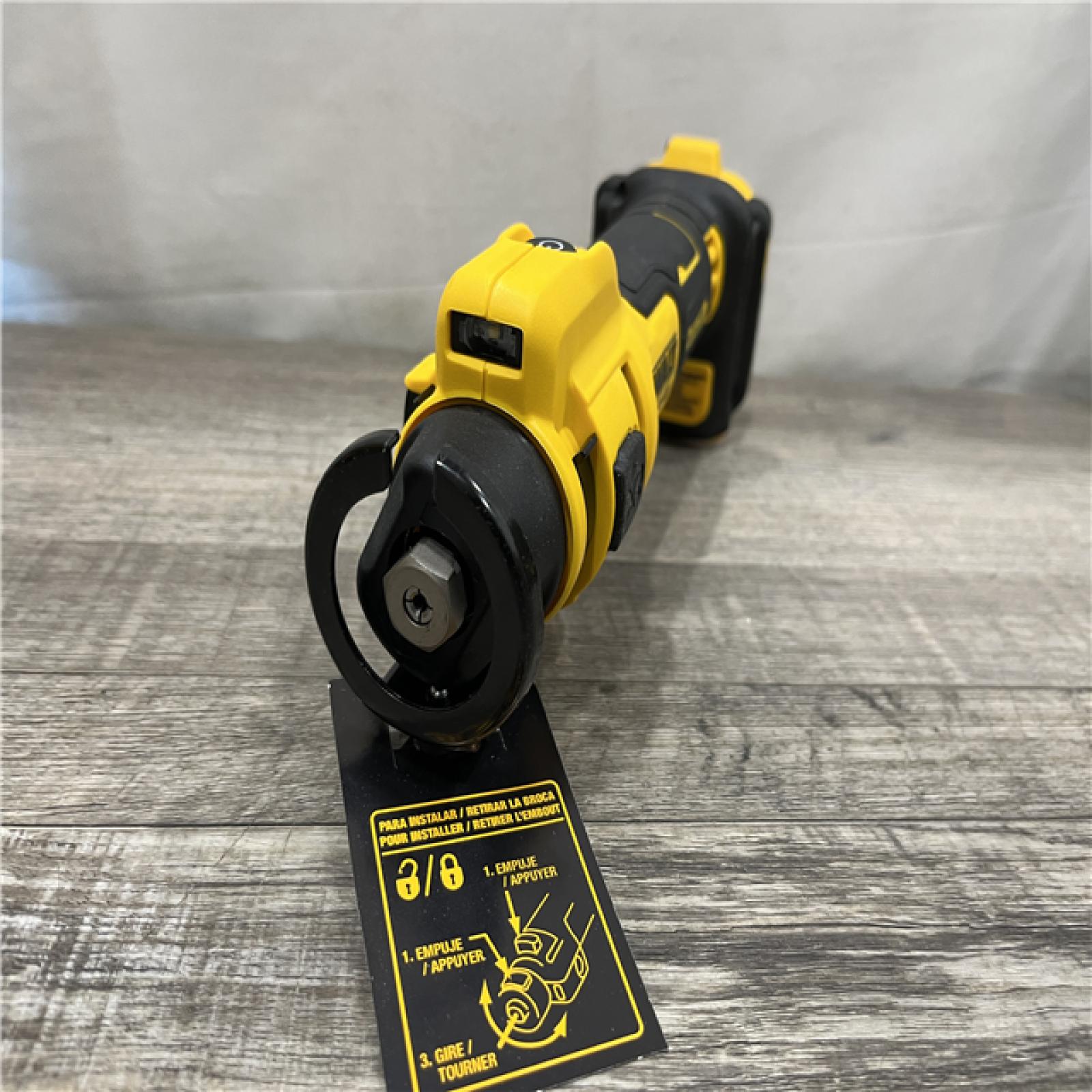 AS-IS DEWALT XR 20V Lithium-Ion Cordless Rotary Drywall Cut-Out Tool (Tool Only)