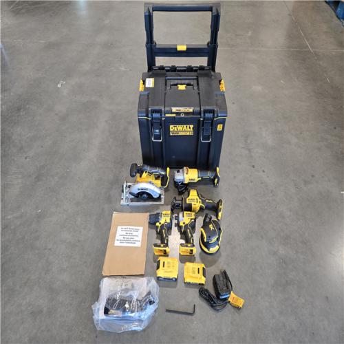 AS-IS DEWALT 20V Lithium-Ion Cordless 6-Tool Combo Kit
