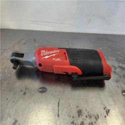 AS-IS- Milwaukee FUEL 12-Volt Lithium-Ion Brushless Cordless High Speed 3/8 in. Ratchet (Tool-Only)