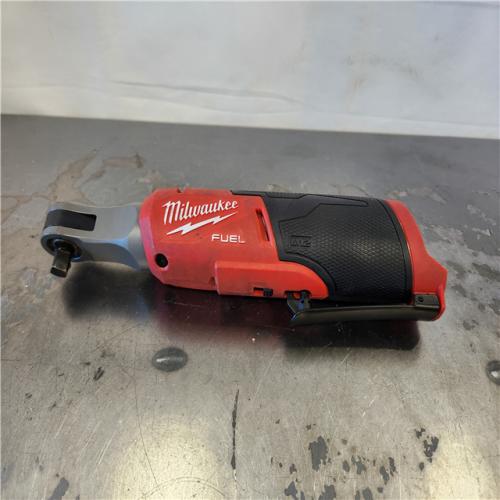 AS-IS- Milwaukee FUEL 12-Volt Lithium-Ion Brushless Cordless High Speed 3/8 in. Ratchet (Tool-Only)