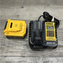 AS-IS DEWALT 20V MAX XR POWERSTACK Lithium-Ion Battery Starter Kit with 3.5Ah Battery and Charger