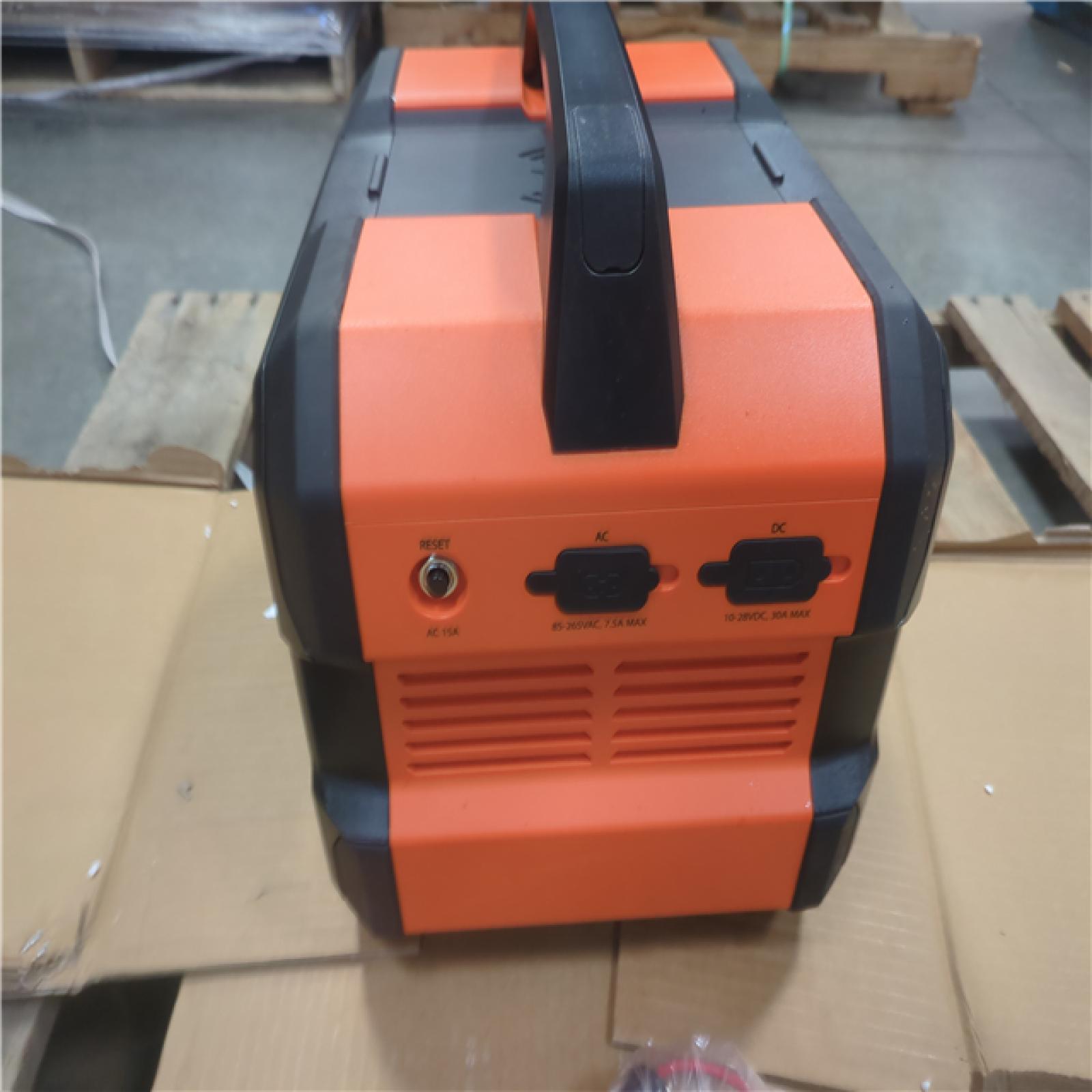 CALIFORNIA AS-IS GENERAC PORTABLE POWER station