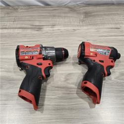 LIKE NEW! - Milwaukee 3497-22 12V Hammer Drill and Impact Driver Combo Kit