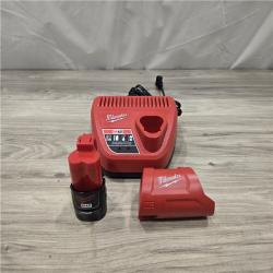 AS-IS Milwaukee Black Large M12 Heated Hoodie Kit