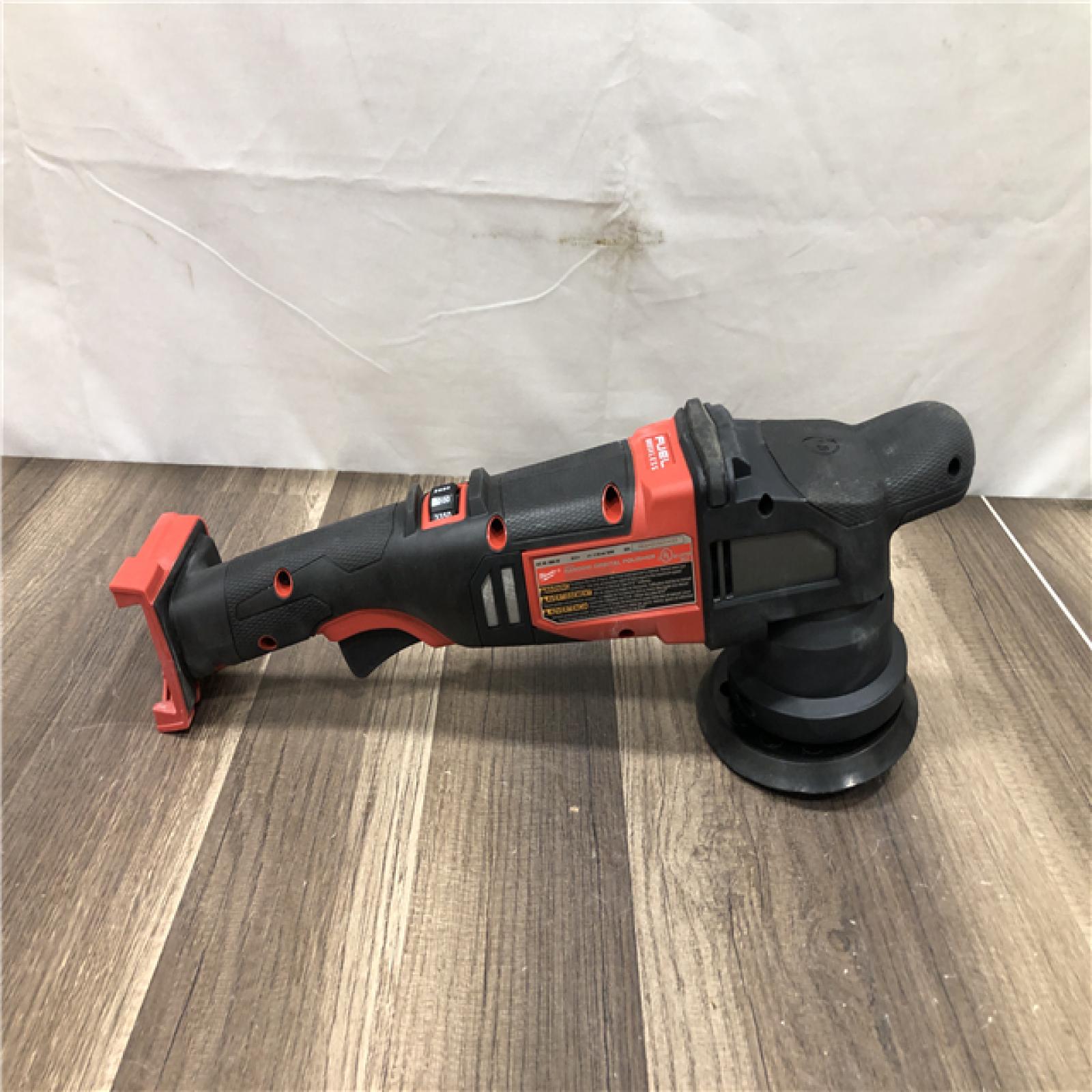 AS-IS Milwaukee FUEL18V Lithium-Ion Brushless Cordless 15MM DA Polisher (Tool-Only)