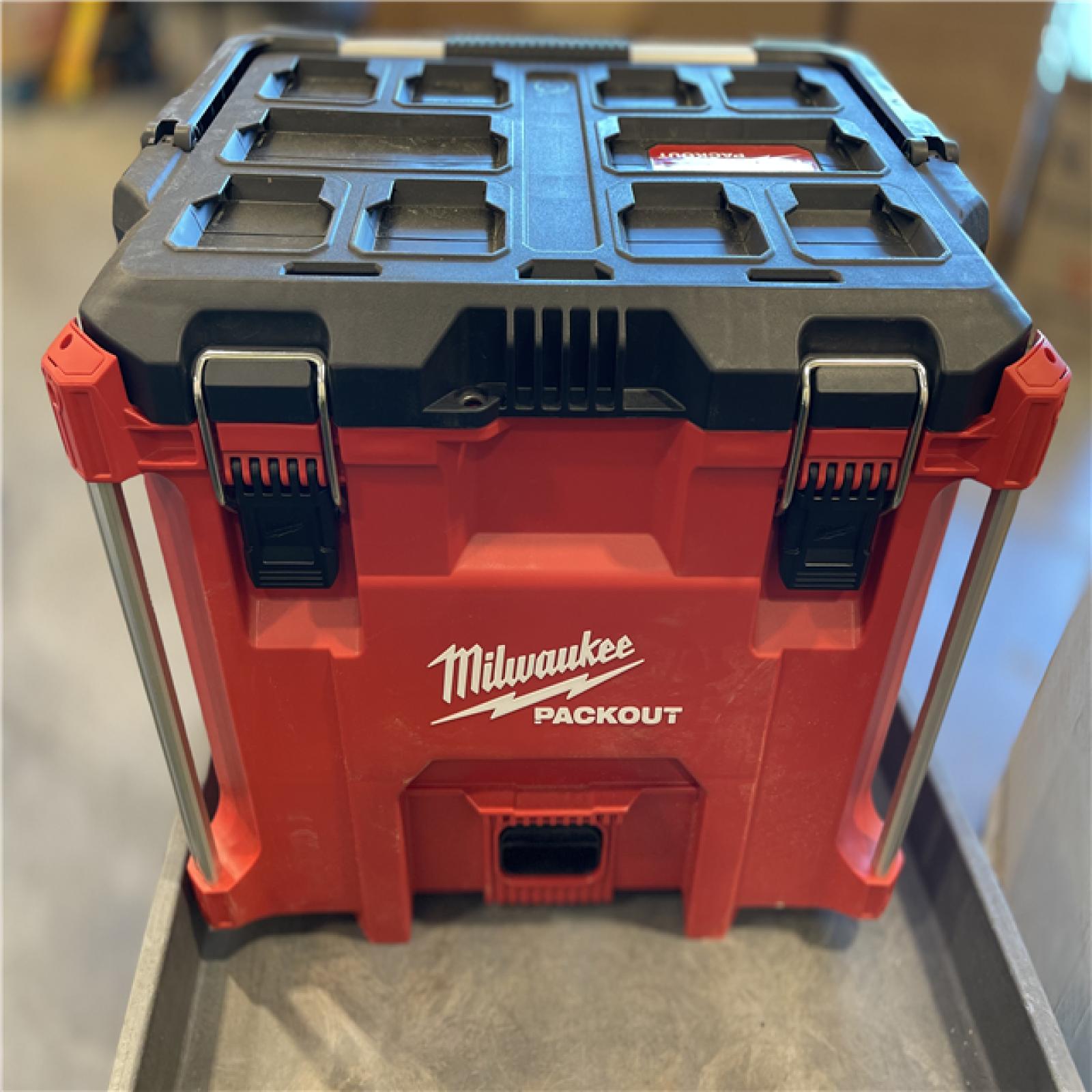 AS-IS - Milwaukee M18 FUEL 18V Lithium-Ion Brushless Cordless 6-1/2 in. Plunge Track Saw PACKOUT Kit