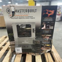 DALLAS LOCATION -Masterbuilt 40in. Digital Charcoal Smoker in Gray , 1320 sq. in. of Cooking Space