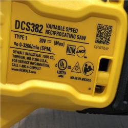 AS-IS DEWALT 20V MAX Cordless Brushless Reciprocating Saw (Tool Only)