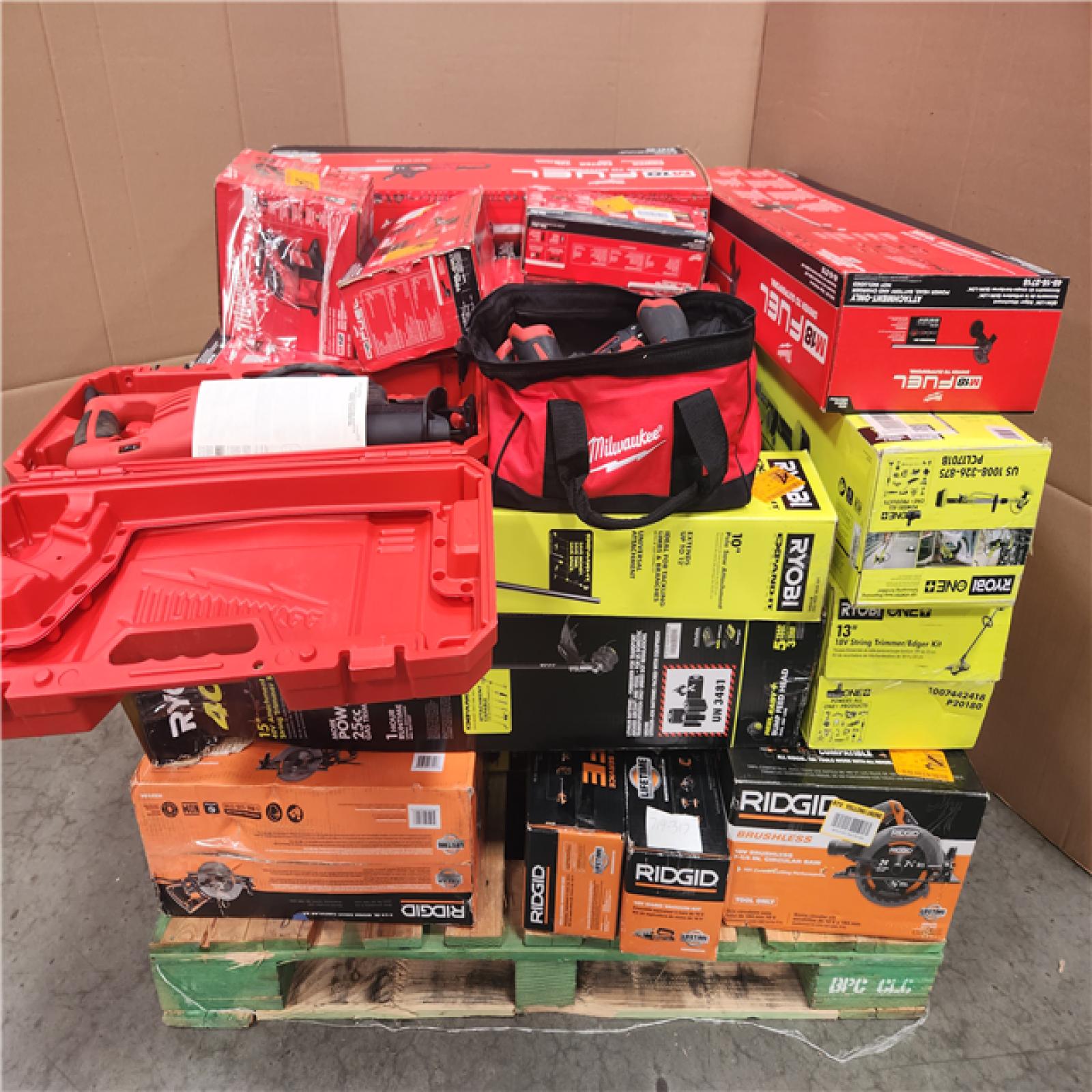 CALIFORNIA AS-IS TOOL PALLET