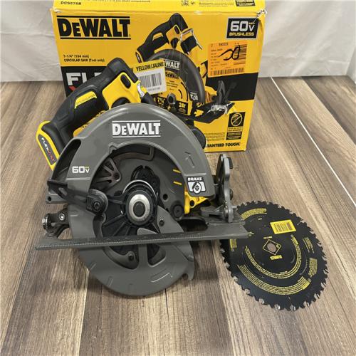 AS-IS DeWALT Flexvolt Max 7-1/4  60V Brushless Circular Saw DCS578B