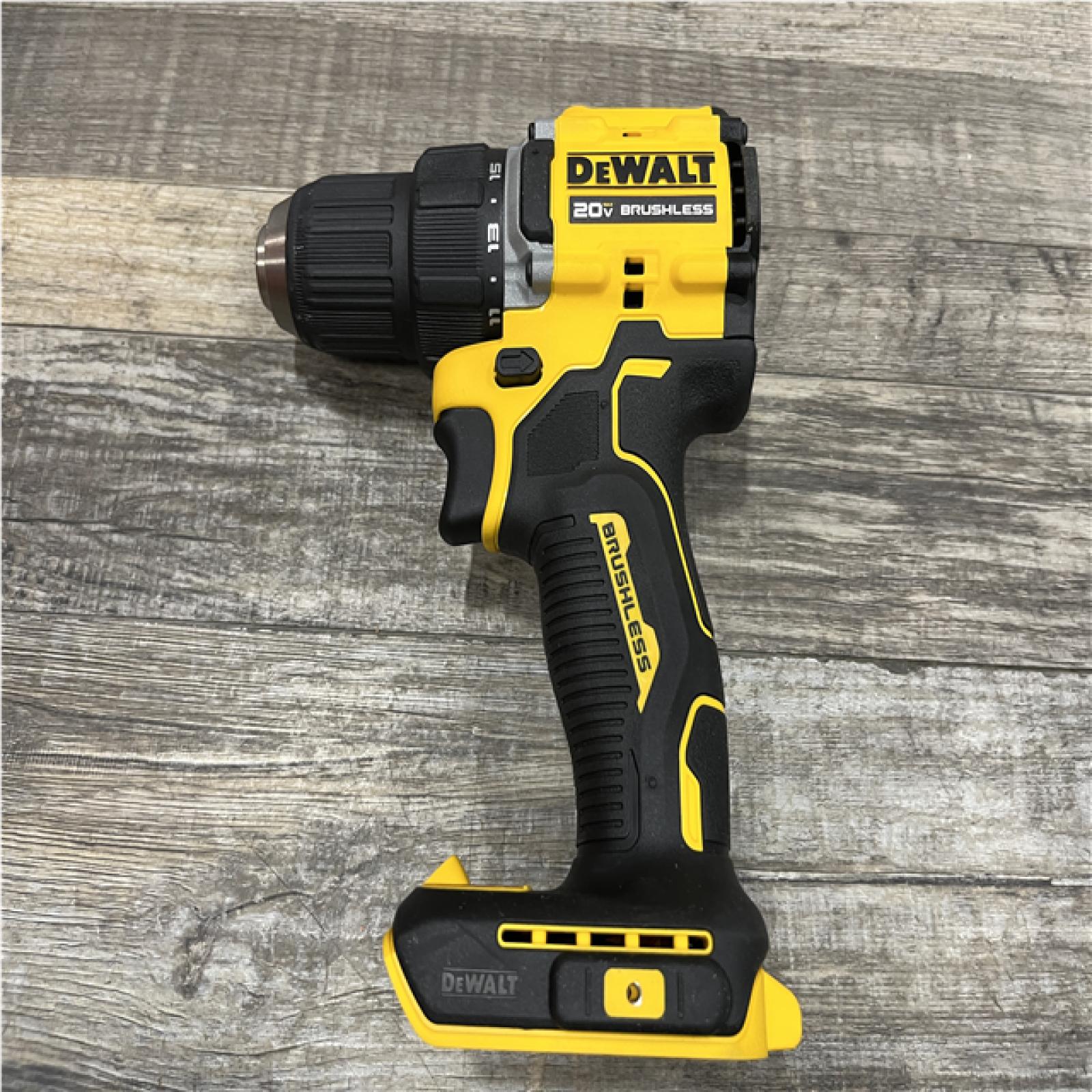 AS-IS DEWALT Atomic 20V Lithium-Ion Cordless Compact 1/2 in. Drill/Driver Kit