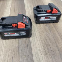 AS-IS Milwaukee M18 Red Lithium High Output XC6.0 System Starter Kit 48-59-1862S