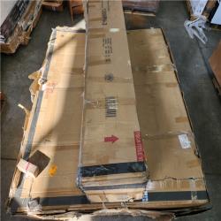 Phoenix NEW Lazzara Cheswold Pink Wood Frame Queen Chenille Upholstered Panel Bed