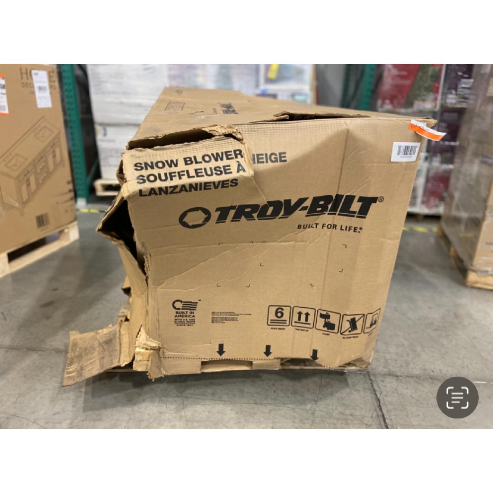 DALLAS LOCATION  - Troy-Bilt Storm 30 in. 357cc Two-Stage Electric Start Gas Snow Blower with Power Steering and Heated Grips