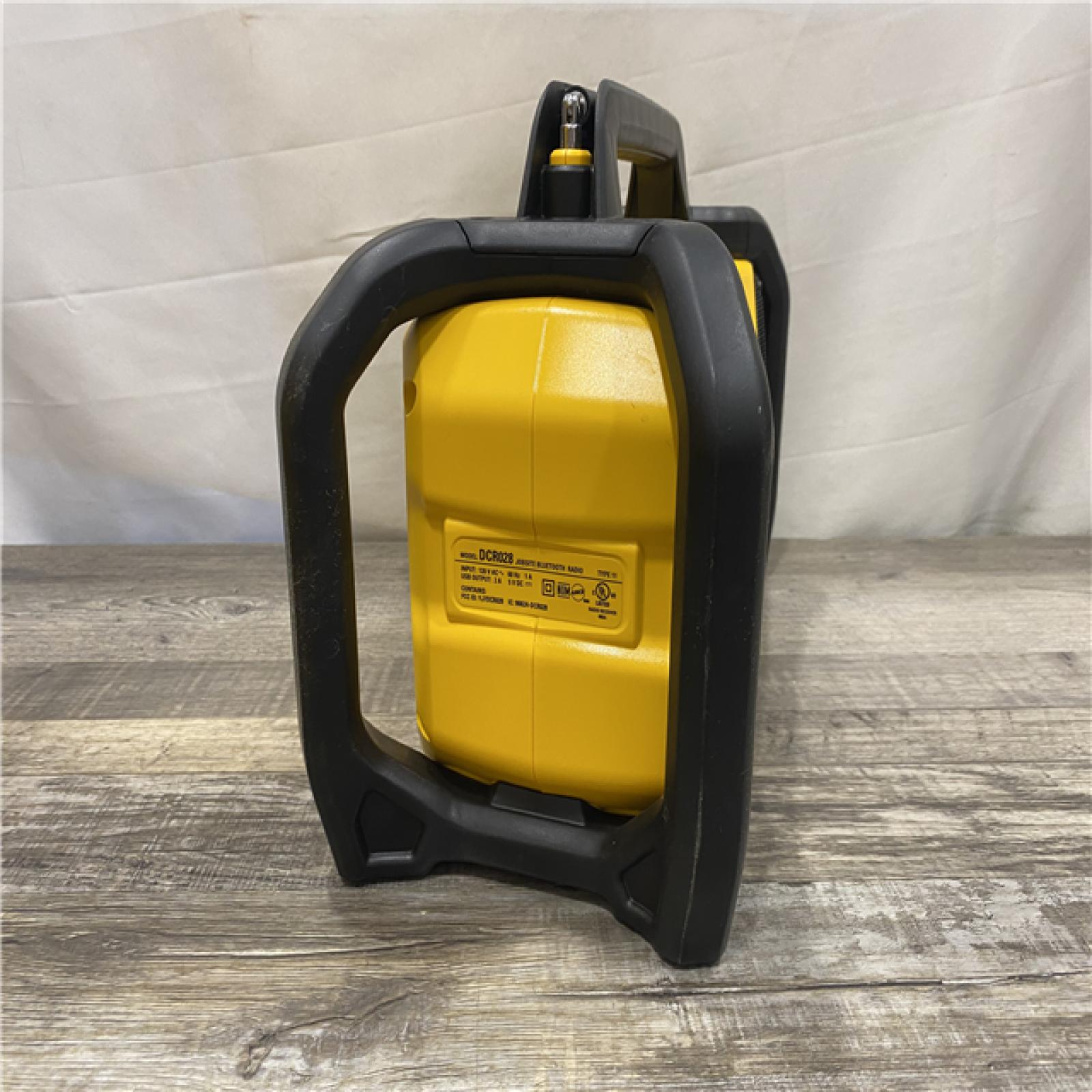 AS-IS DEWALT 20V MAX Compact Cordless Bluetooth Radio (Tool Only)