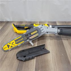 AS-IS DEWALT 20V MAX 8in. Brushless Cordless Battery Powered Pole Saw (Tool Only)