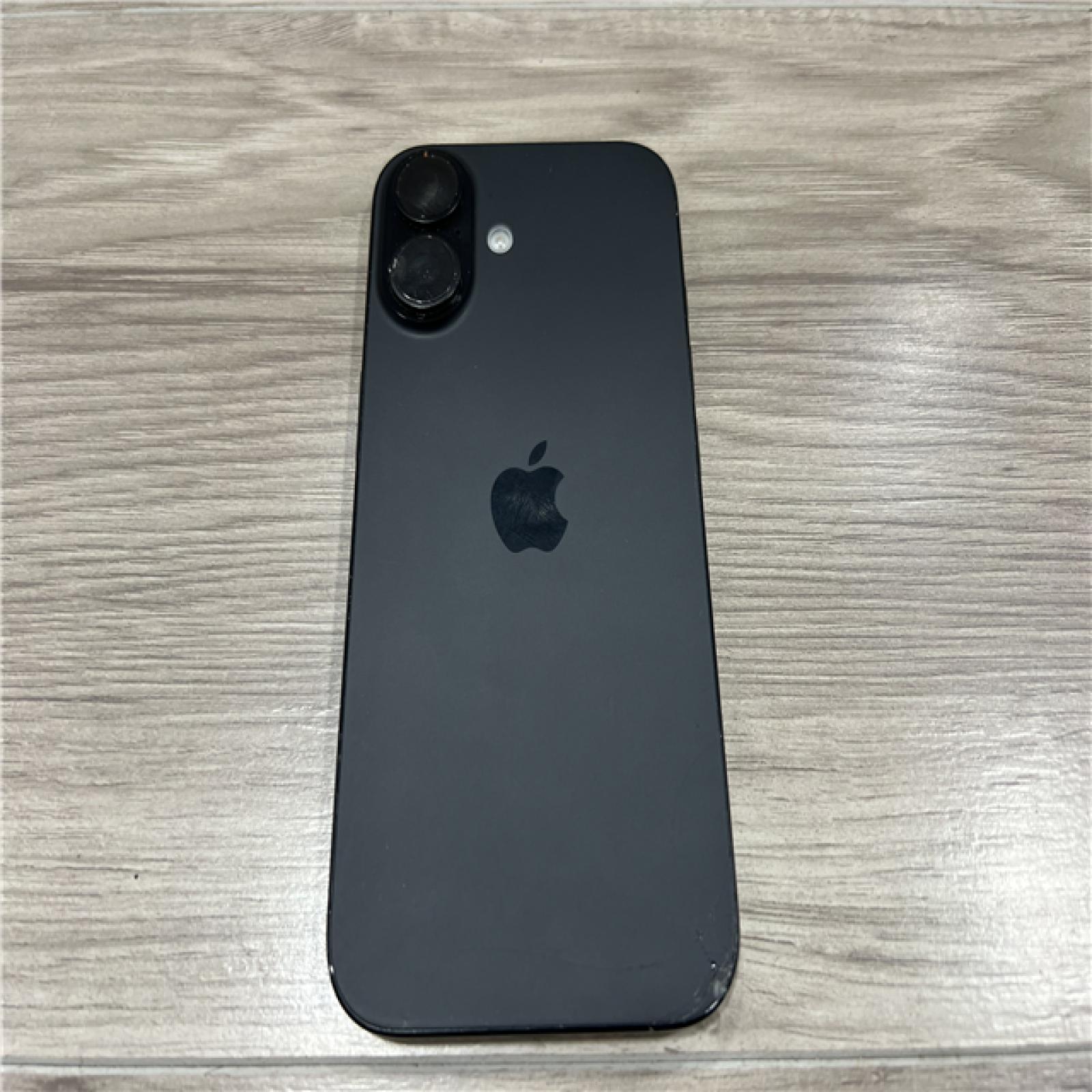 AS-IS Apple iPhone 16 128GB in Black