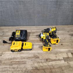 HOUSTON LOCATION - AS-IS DEWALT 20V MAX XR Lithium-Ion Cordless 2-Tool Combo Kit