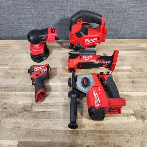 HOUSTON LOCATION - AS-IS MILWAUKEE 5 TOOL COMBO
