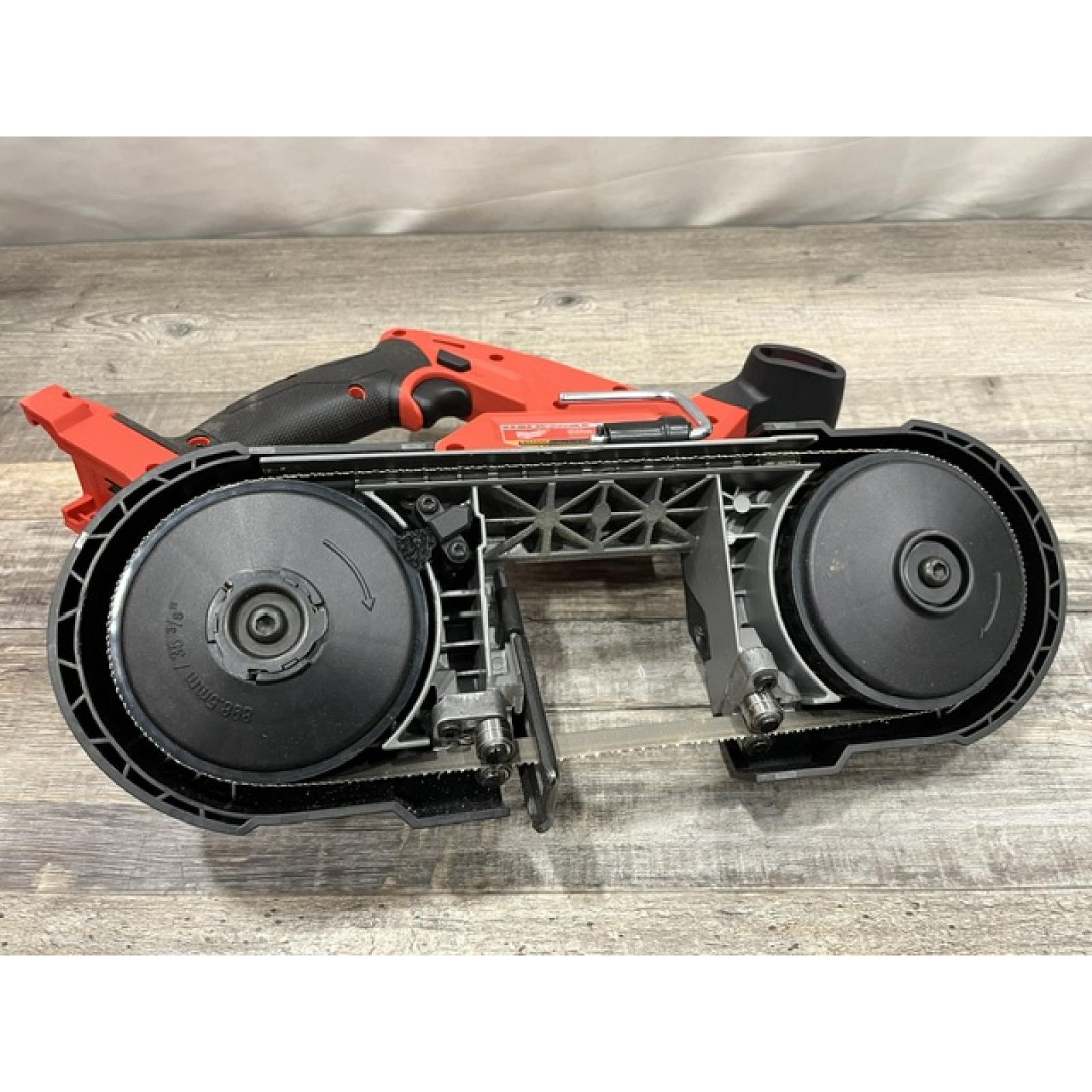 AS-IS Milwaukee FUEL 18V Lithium-Ion Brushless Cordless Compact Bandsaw (Tool-Only)