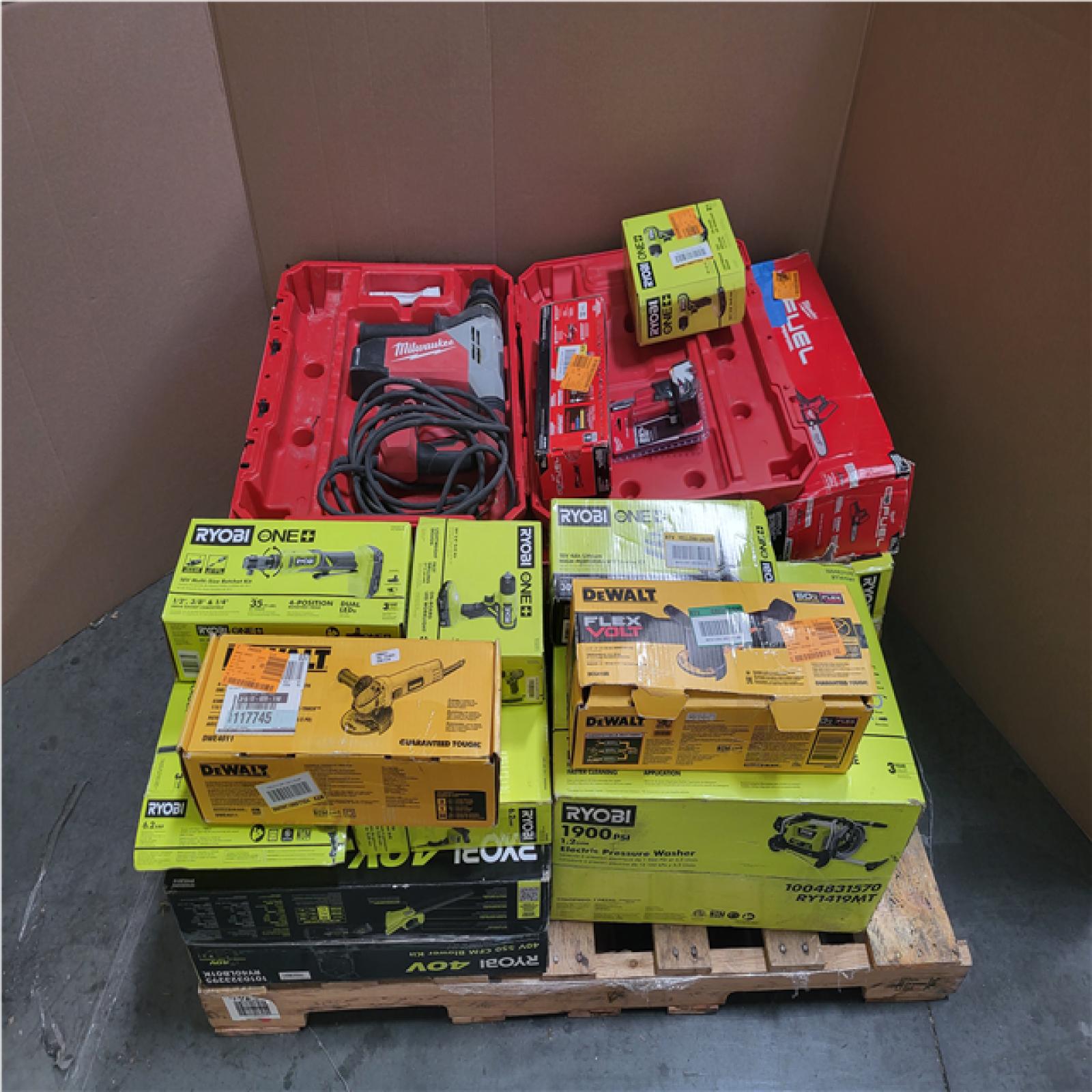 CALIFORNIA AS-IS TOOL PALLET