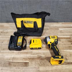 HOUSTON LOCATION - AS - IS DEWALT Atomic 20V Max Lithium-Ion Brushless Cordless Compact 1/4 in. Impact Driver Kit