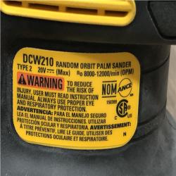 AS-IS DEWALT 20V MAX XR Cordless Brushless 5 in. Random Orbital Sander (Tool Only)