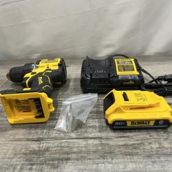 AS-IS DEWALT Atomic 20V Lithium-Ion Cordless Compact 1/2 in. Drill/Driver Kit