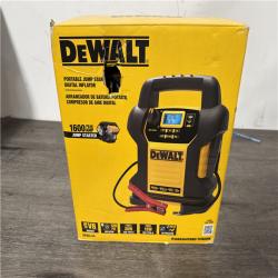 CALIFORNIA LIKE NEW DEWALT PORTABLE JUMP STARTER/INFLATOR