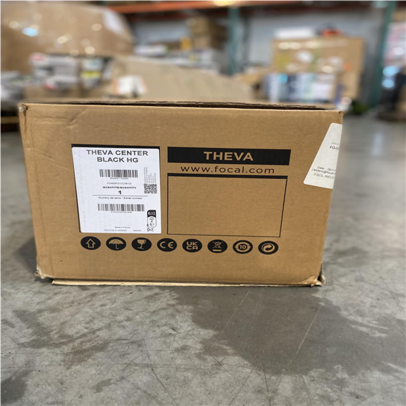 DALLAS LOCATION- NEW!- Focal Theva 2-Way Center Speaker in Black