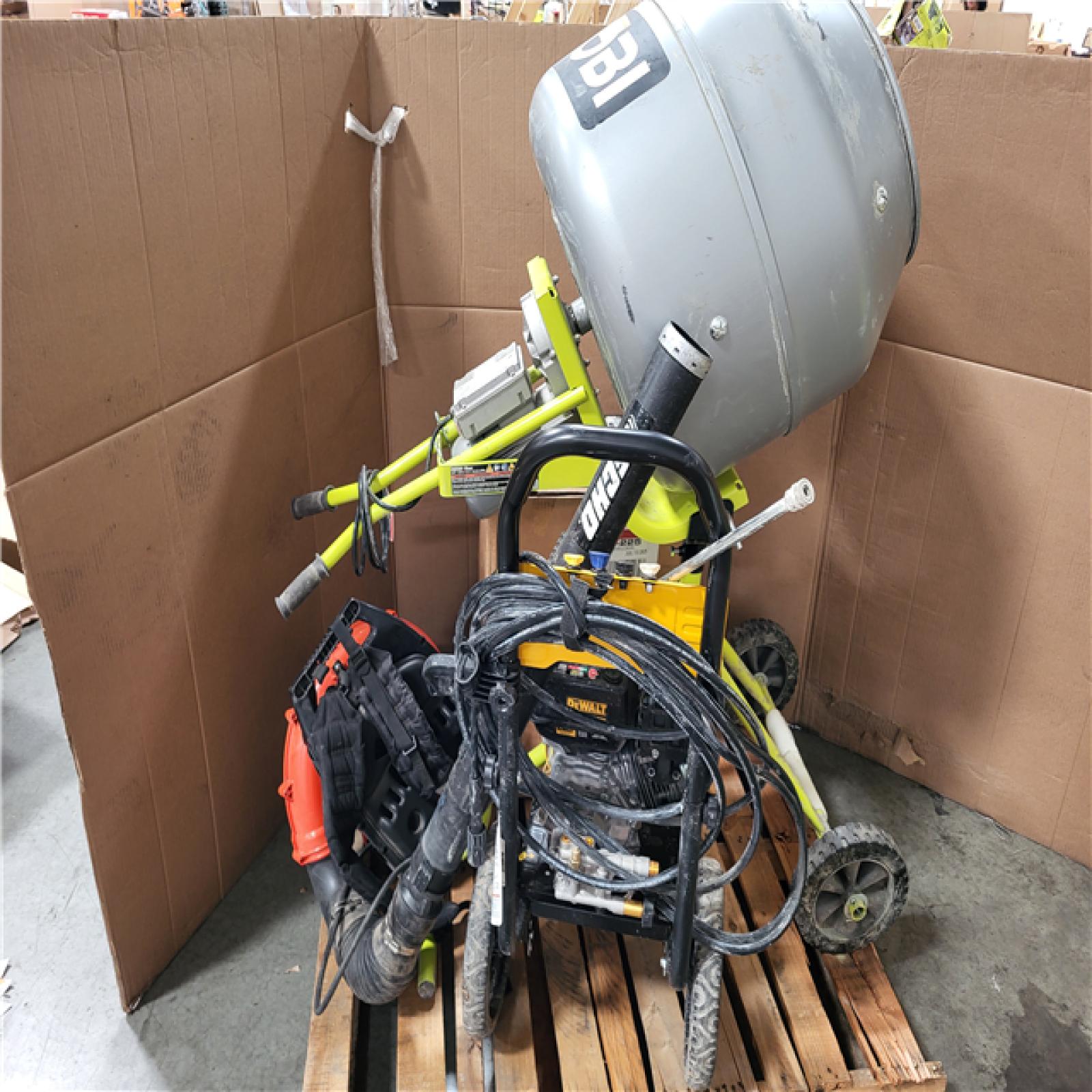 CALIFORNIA AS-IS OUTDOOR POWER EQUIPMENT