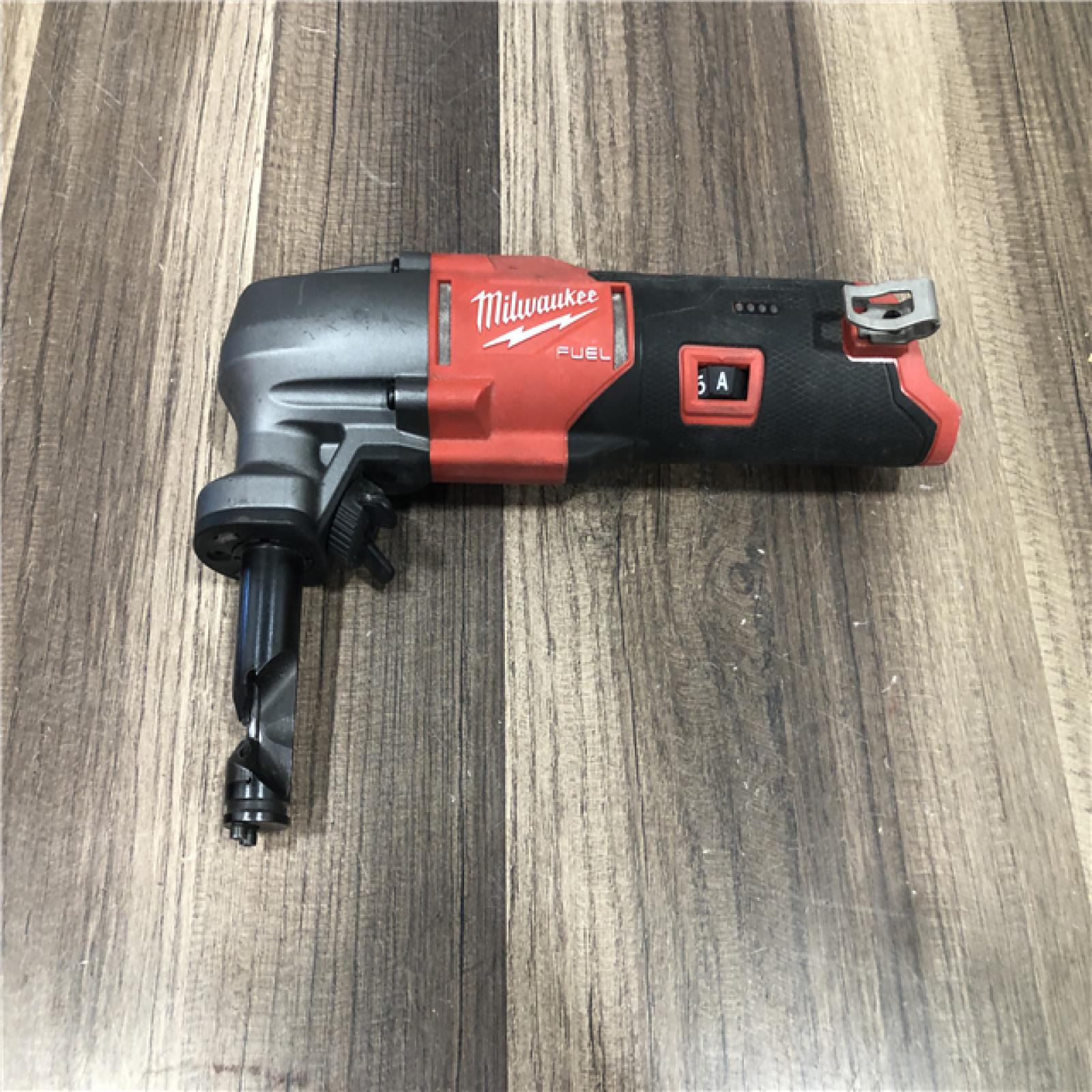 AS-IS Milwaukee  FUEL 12-Volt Lithium-Ion Brushless Cordless 16-Gauge Variable Speed Nibbler (Tool-Only)