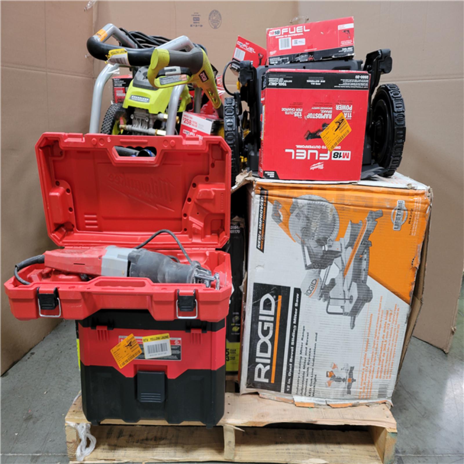 CALIFORNIA AS-IS TOOL PALLET